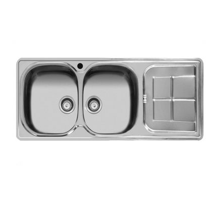 سینک استیل توکار اخوان کد 145