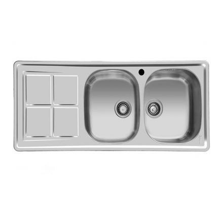 سینک استیل توکار اخوان کد159