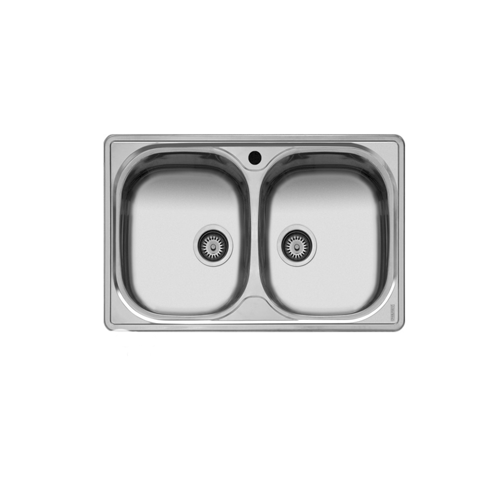 سینک استیل توکار اخوان کد 15