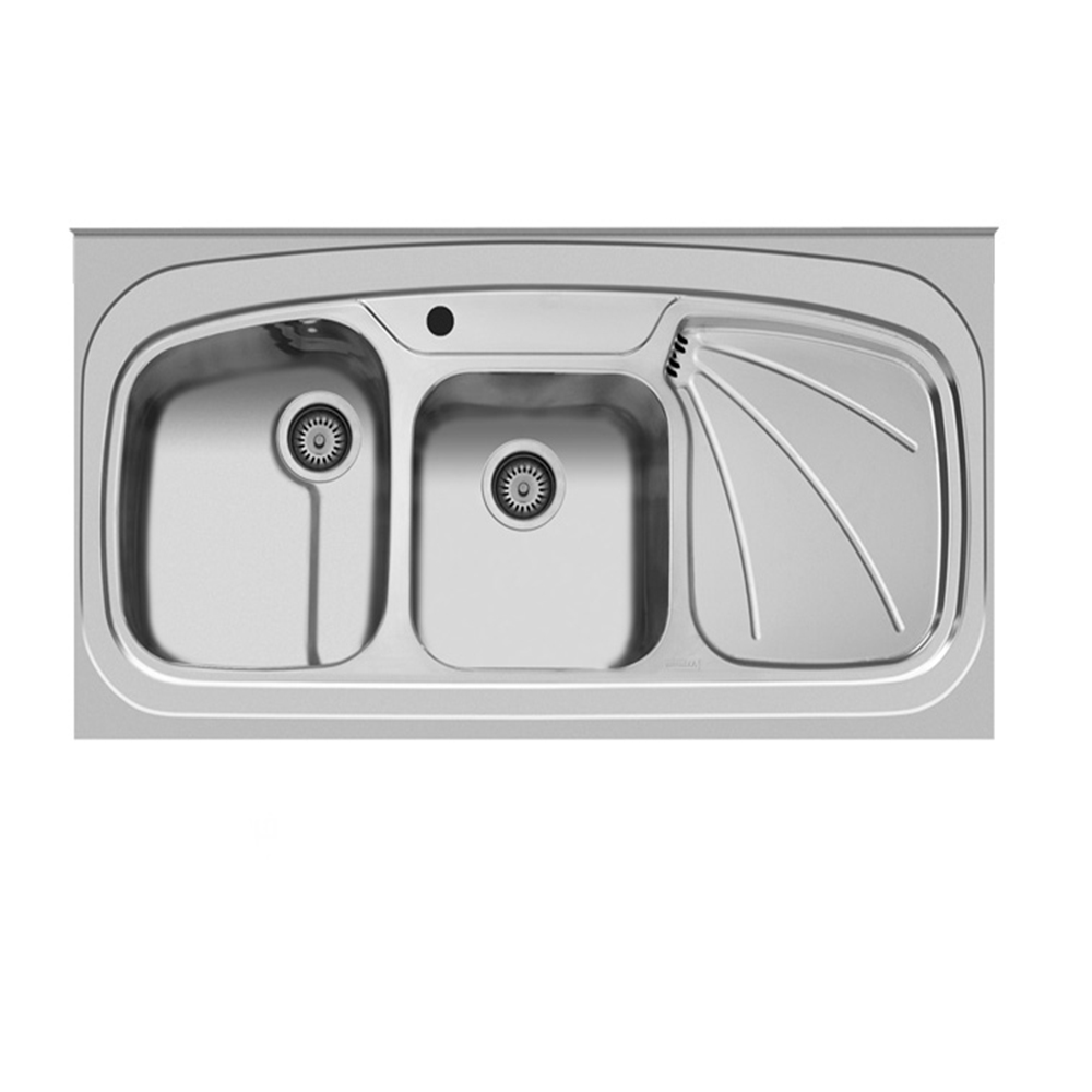 سینک استیل روکار اخوان کد25