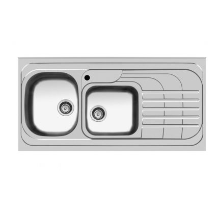 سینک استیل روکار اخوان کد 74