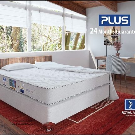 تشک رویال اصل 2 سال ضمانت فنری دو نفره سایز 160*200