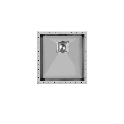 سینک زیر کورین استیل توکار میلان مدل 4010