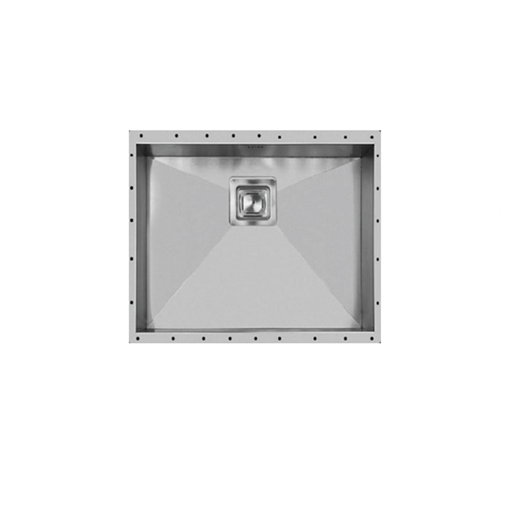 سینک زیر کورین استیل توکار میلان مدل 4012