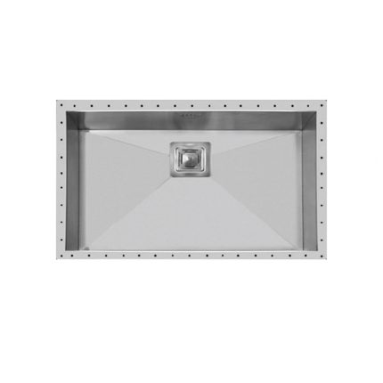 سینک زیر کورین استیل توکار میلان مدل 4014