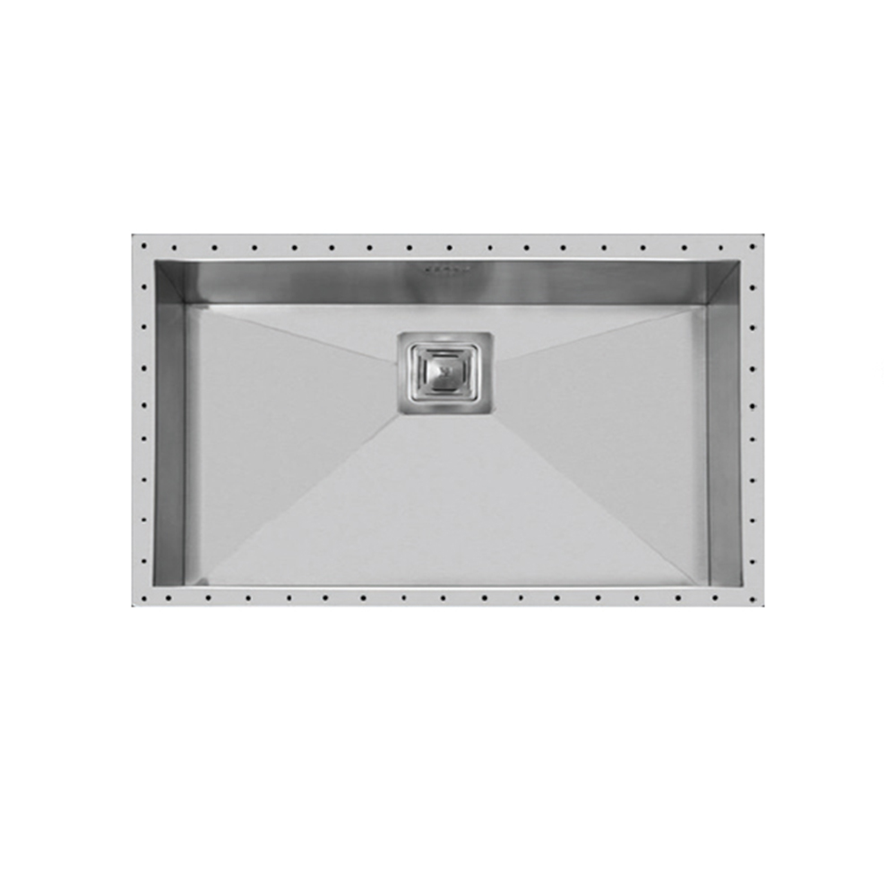 سینک زیر کورین استیل توکار میلان مدل 4014