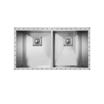 سینک زیر کورین استیل توکار میلان مدل 4016