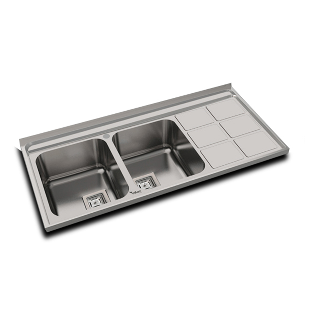 سینک استیل روکار میلان مدل 5013