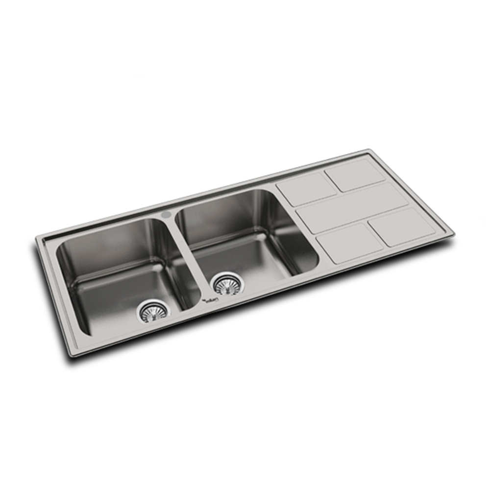 سینک استیل توکار میلان مدل 5016