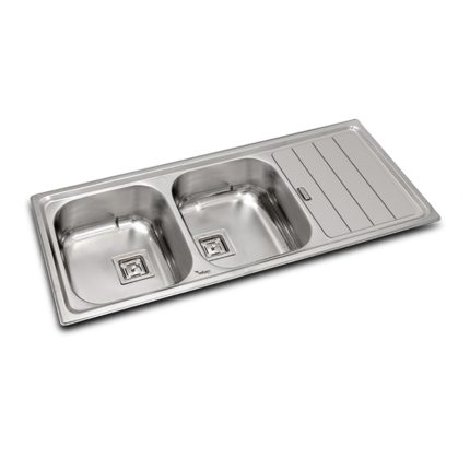 سینک استیل توکار میلان مدل 1012