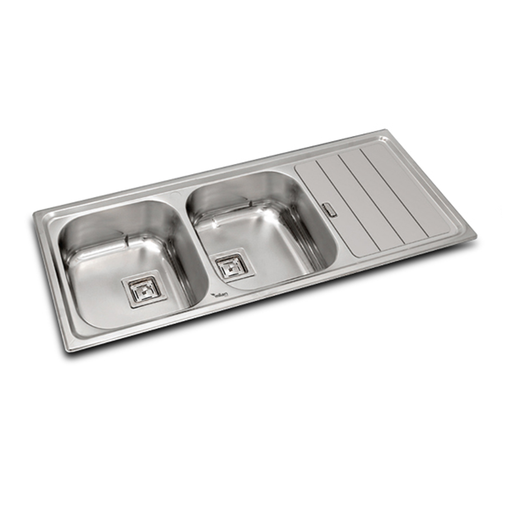 سینک استیل توکار میلان مدل 1012