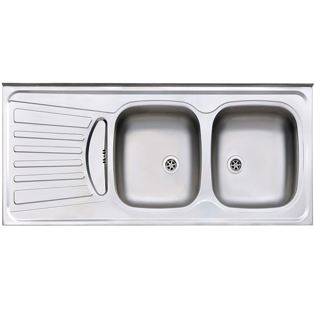 سینک استیل البرز مدل 260 روکار با عرض50