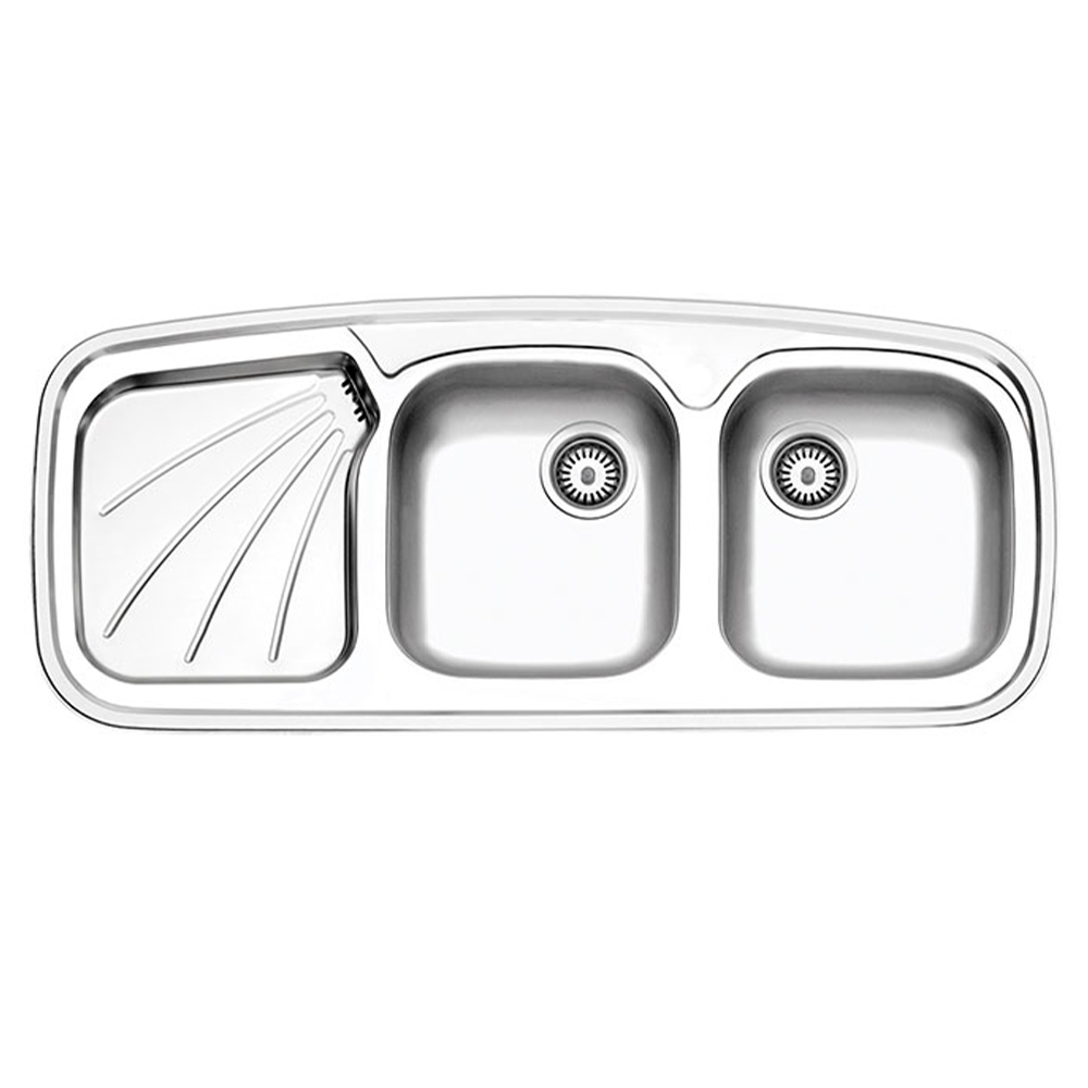 سینک استیل البرز مدل 270 توکار