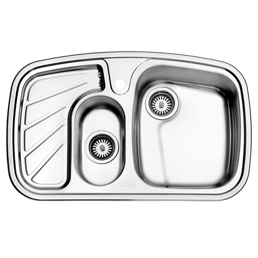 سینک استیل البرز مدل 608 توکار