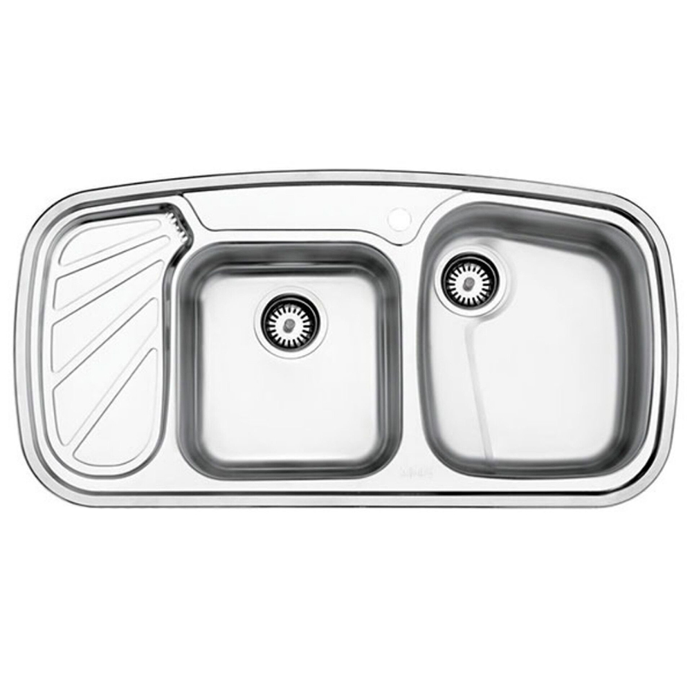 سینک استیل البرز مدل 611 توکار