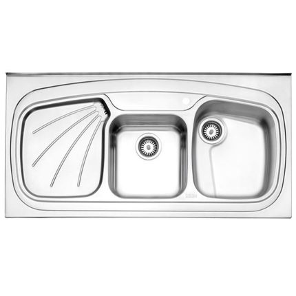 سینک استیل البرز مدل 614 روکار