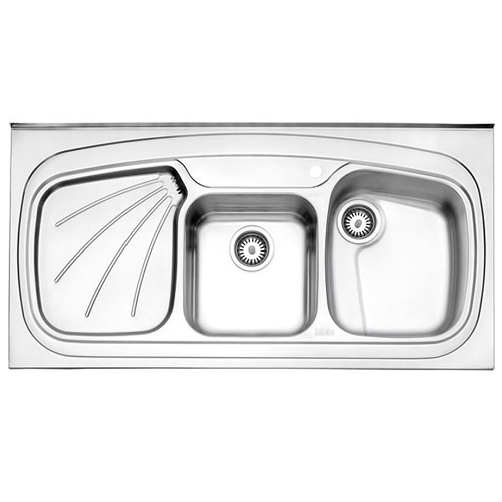 سینک استیل البرز مدل 614 روکار