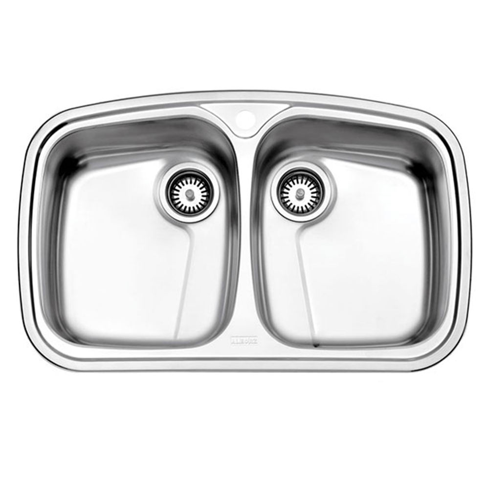 سینک استیل البرز مدل 628 توکار