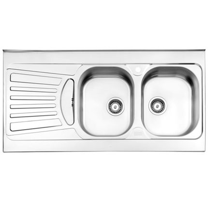 سینک استیل البرز مدل 725 روکار با عرض60