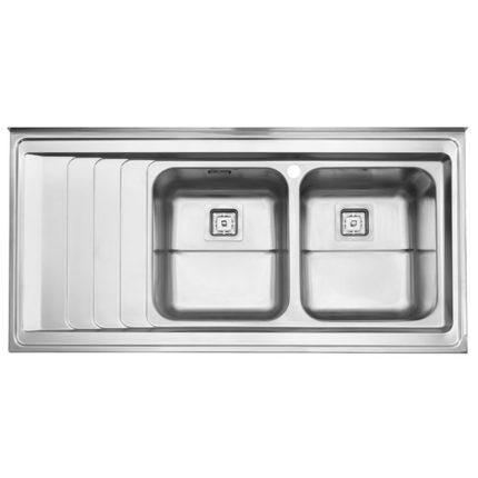 سینک استیل البرز مدل 734 روکار