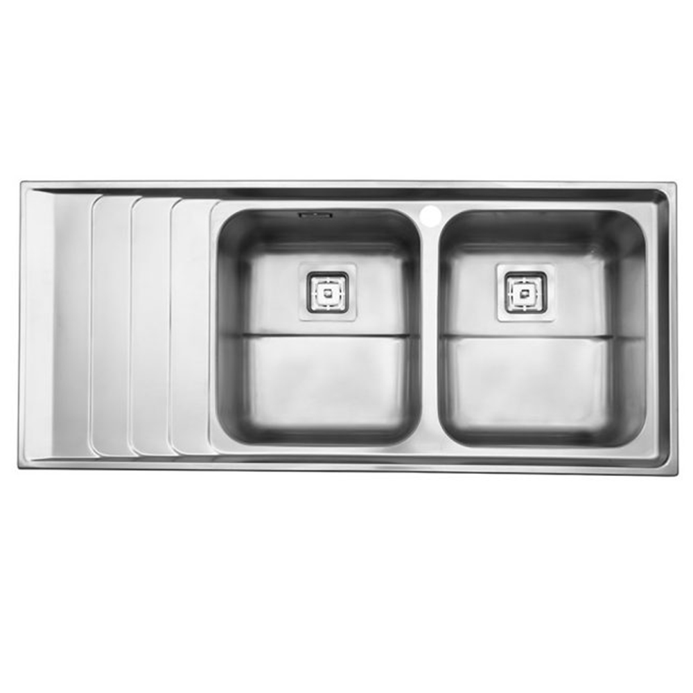 سینک استیل البرز مدل 734 توکار