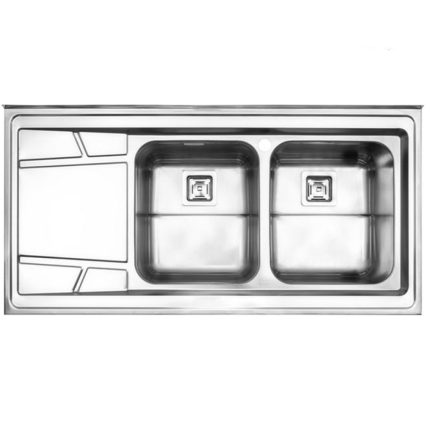 سینک استیل البرز مدل 738 روکار