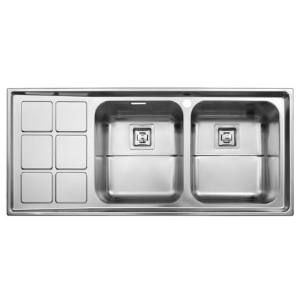 سینک استیل البرز مدل 761 توکار