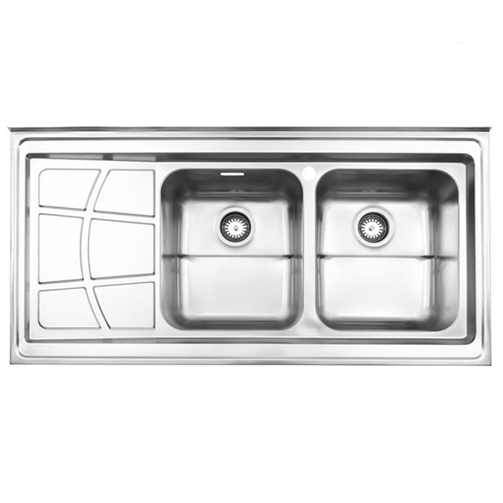 سینک استیل البرز مدل 762 روکار