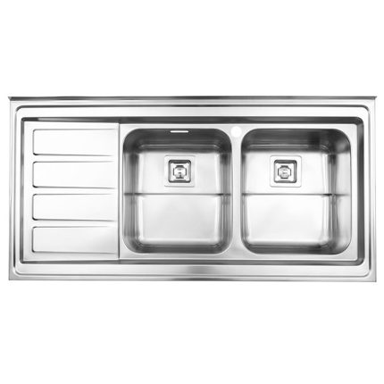 سینک استیل البرز مدل 764 روکار