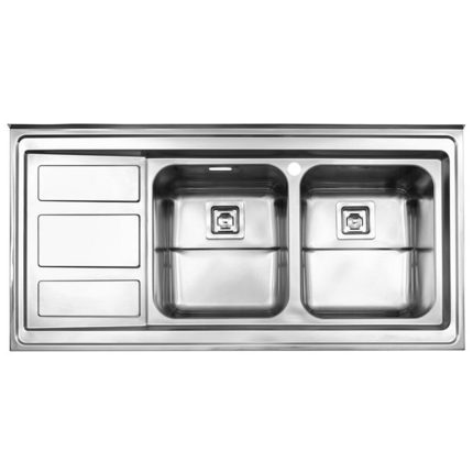 سینک استیل البرز مدل 765 روکار