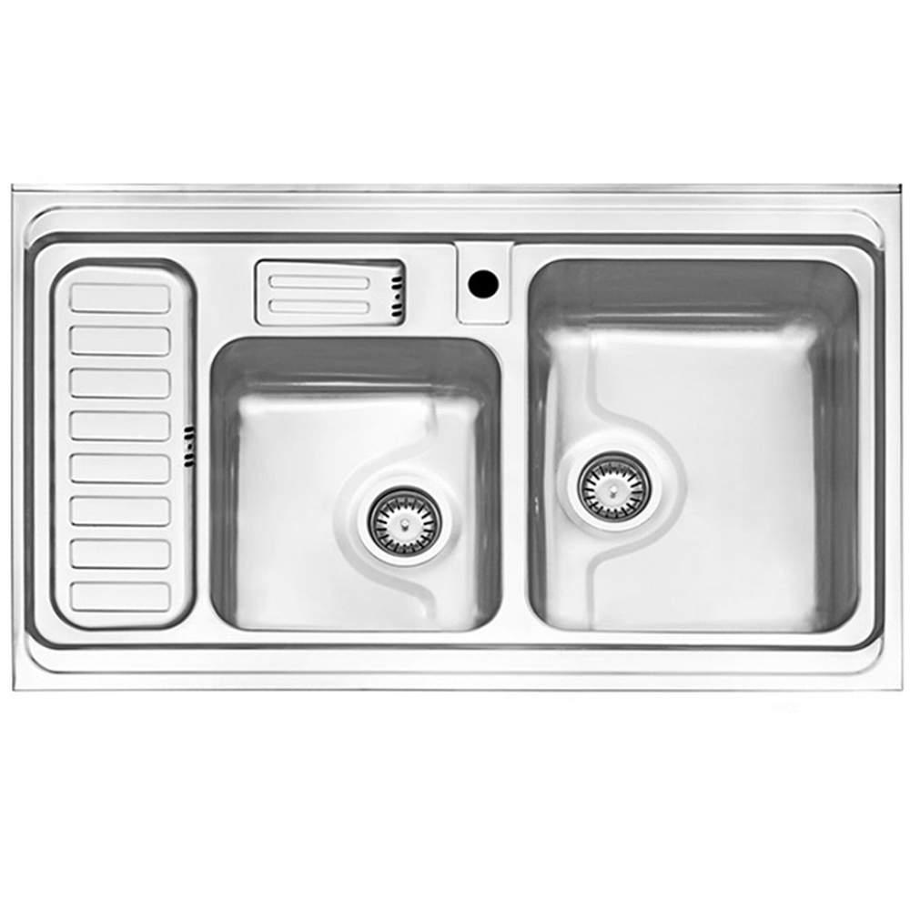 سینک استیل البرز مدل 812 روکار