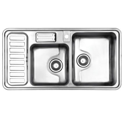 سینک استیل البرز مدل 812 توکار