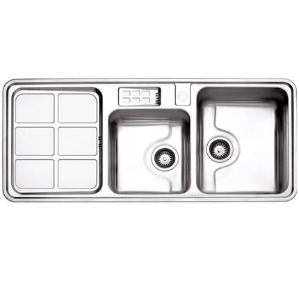 سینک استیل البرز مدل 855 توکار