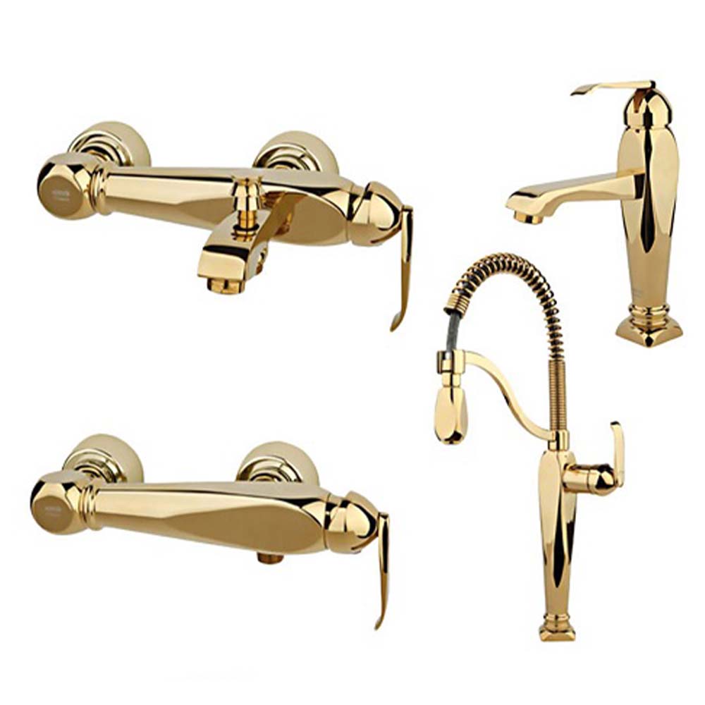 شیرآلات راسان مدل آلیس طلایی