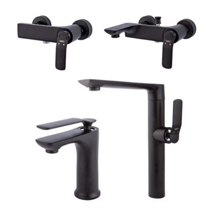 شیرآلات راسان مدل آوات مشکی