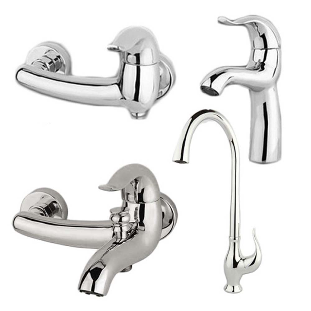 شیرآلات راسان مدل اکتاو کروم