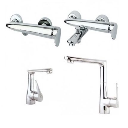 شیرآلات راسان مدل رابیت کروم