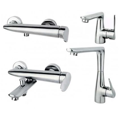 شیرآلات راسان مدل رابیت کروم مات