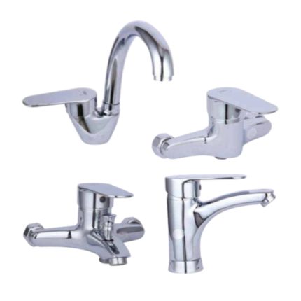 شیرآلات راسان مدل لونا کروم