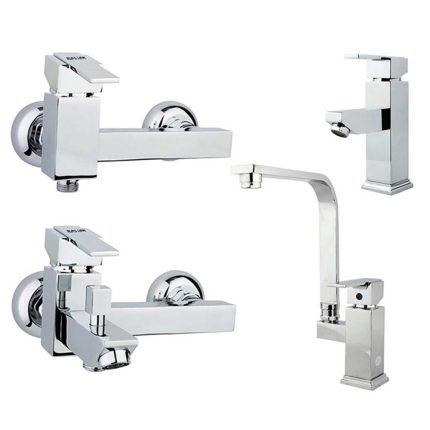 شیرآلات راسان مدل مینیاتور کروم