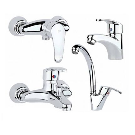 شیرآلات راسان مدل هلیا کروم (نگین)