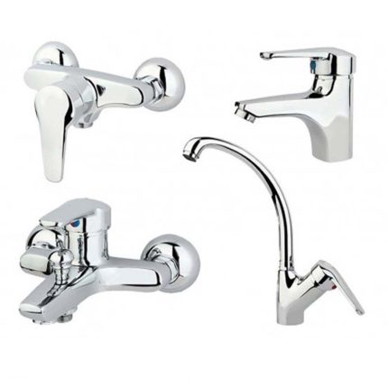 شیرآلات راسان مدل پارمیس کروم