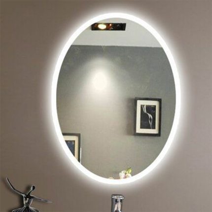 آینه بک لایت و رینگ لایت بیضی 60 * 80 سانتیمتر مدل B8060-SL