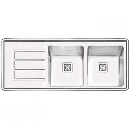 سینک ایلیا استیل مدل 2062 توکار