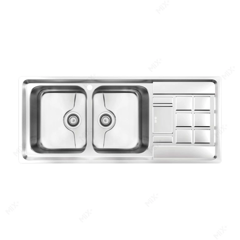 سینک توکار میکس پلاس مدل 8022P