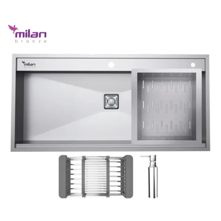 سینک باکسی میلان مدل 40105-s02(پله دار)